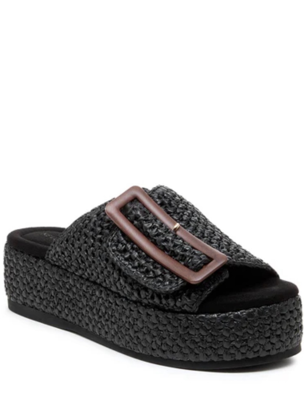 Kelsi Dagger Dover Woven Platform Sandals